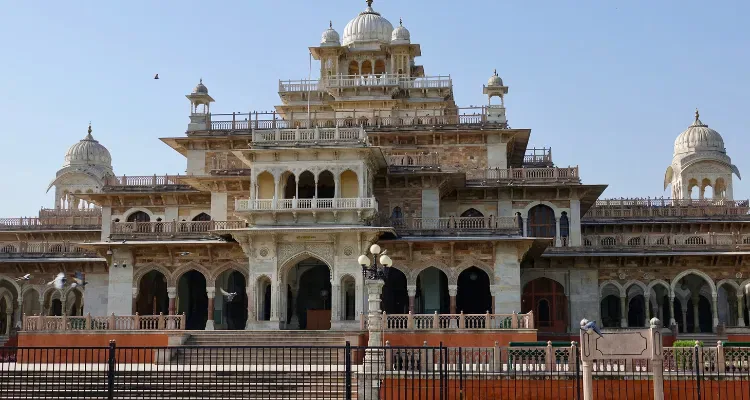 Albert Hall Museum in Jaipur, highlighting Rajasthan’s rich heritage on a private tour.