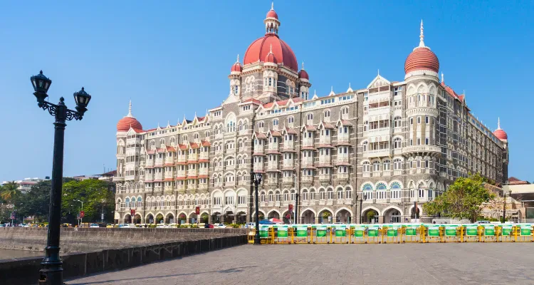 Golden Triangle Tour with Goa & Mumbai, featuring the Taj Mahal Palace Hotel