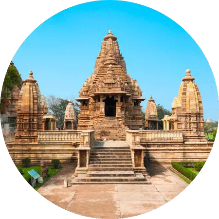 Khajuraho temples with carvings, Golden Triangle tour