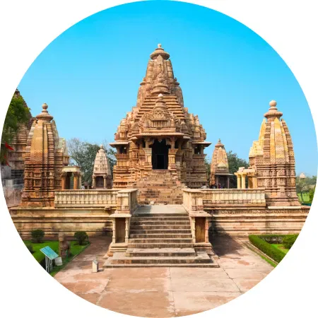Kandariya Mahadeva Temple Khajuraho, majestic heritage stop on luxury tours India