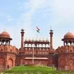 Red Fort Delhi - historical monument and highlight of the Golden Triangle tour