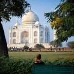 Taj Mahal, Agra - iconic marble mausoleum and key stop on India’s Golden Triangle