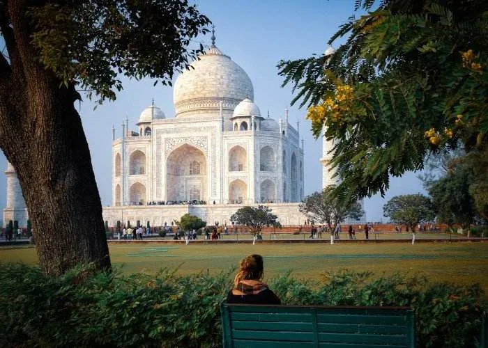 Taj Mahal, Agra - iconic marble mausoleum and key stop on India’s Golden Triangle