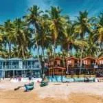 Goa beach - safe travel destination in India for tourists