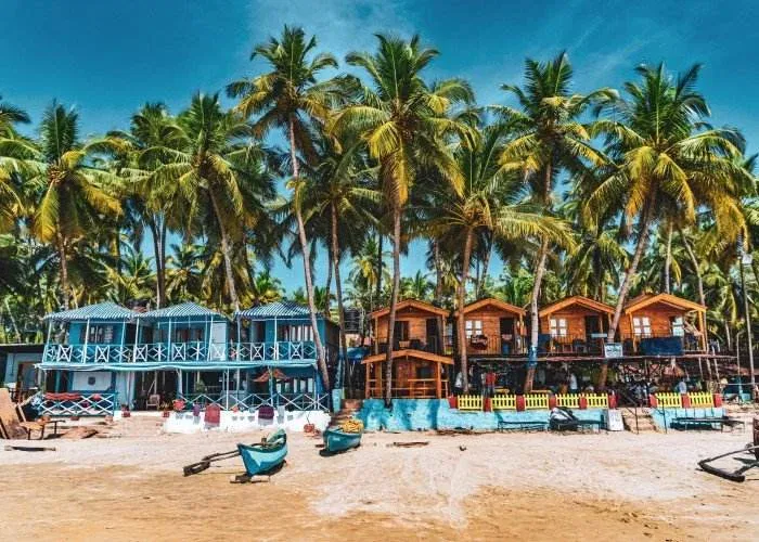 Goa beach - safe travel destination in India for tourists