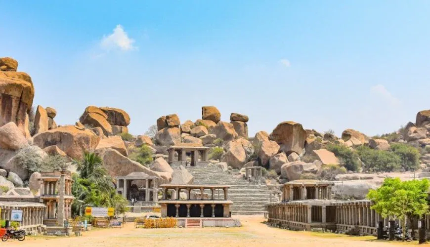 Hampi's boulder-strewn landscape – perfect for solo female travelers in India