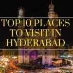 top 10 attraction places in Hyderabad