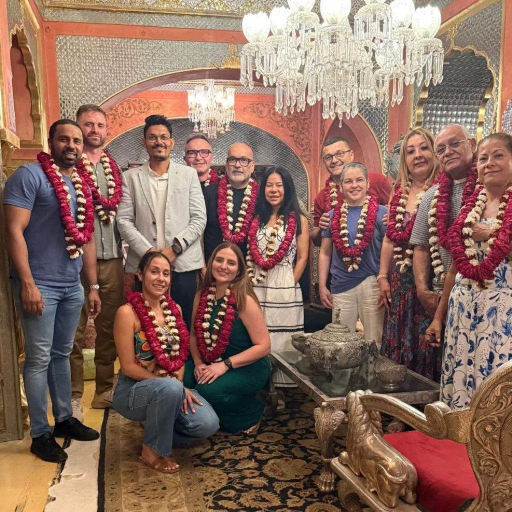 Luxury Travelers experiencing India